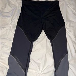 28” lululemon black, dark grey, and light grey leggings